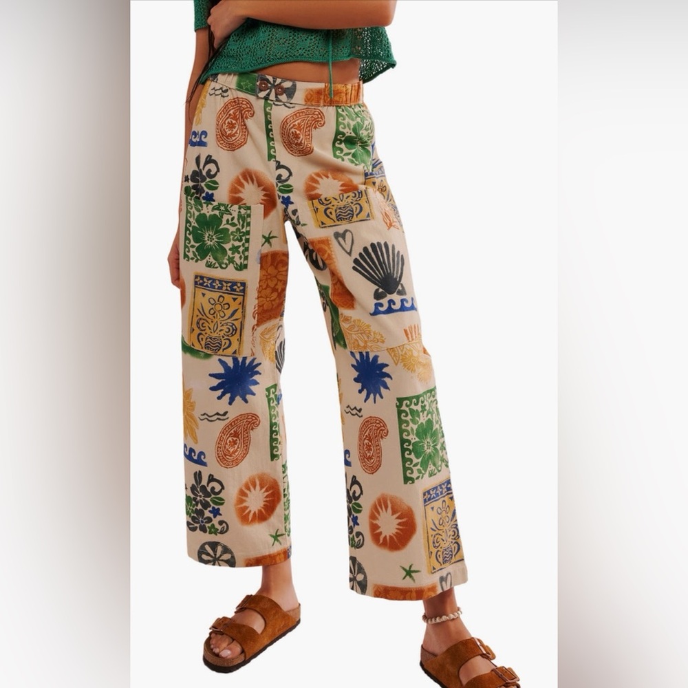 Free People Seaside Pull On Pants